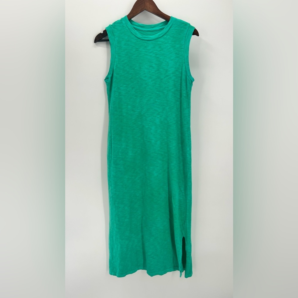 Universal Thread Long T-Shirt Dress, Turquoise, size Small
